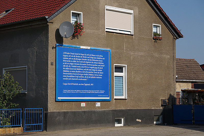 Caspar David Friedrich Elsterwerda Plakat
